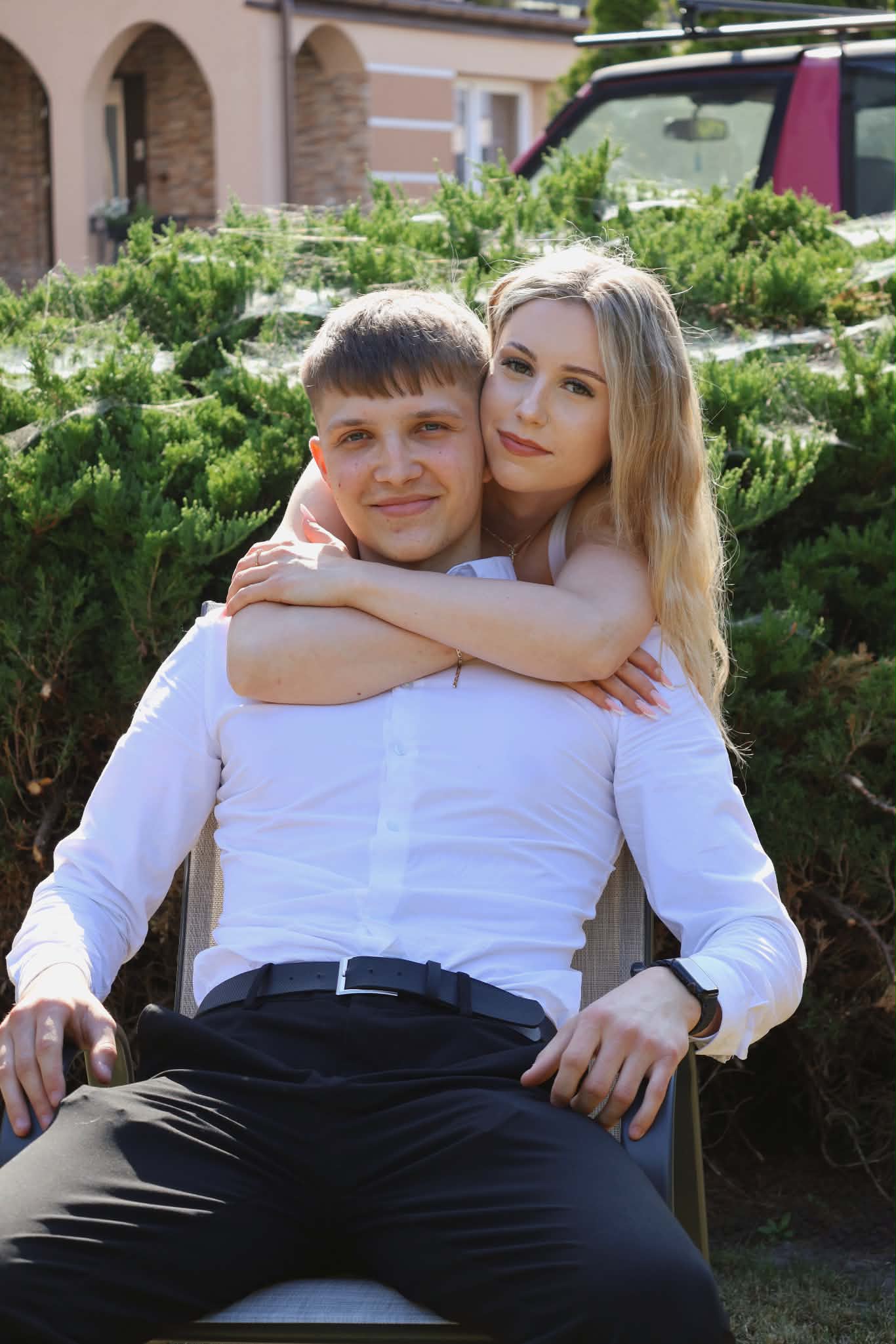 Wspólne zdjęcie Szymona i Martyny